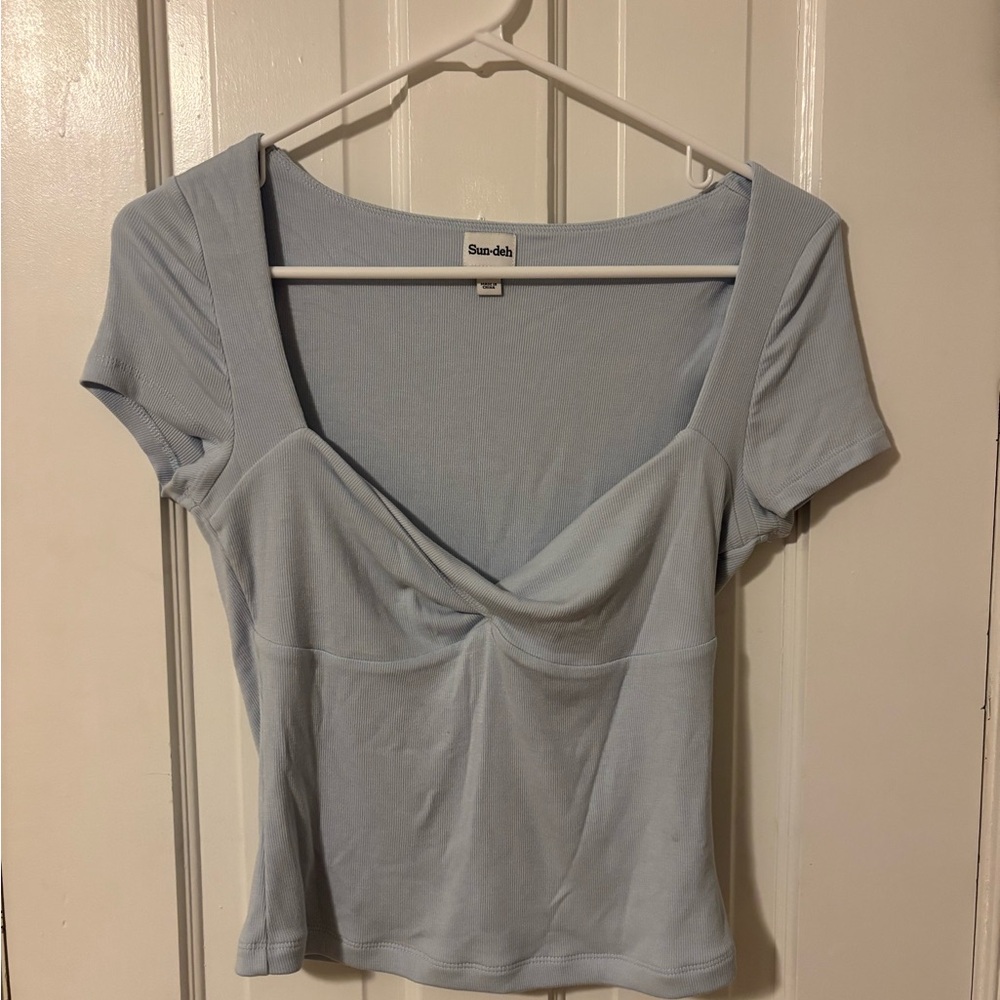 Light Blue Top